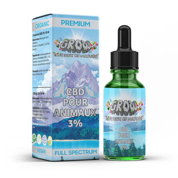 Aceite CBD 3% para Animales Aceite CBD 3% para Animales