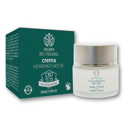 CBD Hemps Biopharma Night Cream - Dr.Smoke Malagà