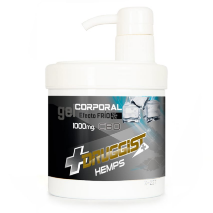 Cold Effect CBD Body Gel Druggist Hemps - Dr.Smoke Malagà