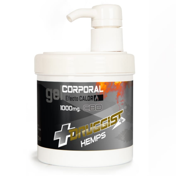 w CBD Heat Effect Body Gel Druggist Hemps - Dr.Smoke Malagà